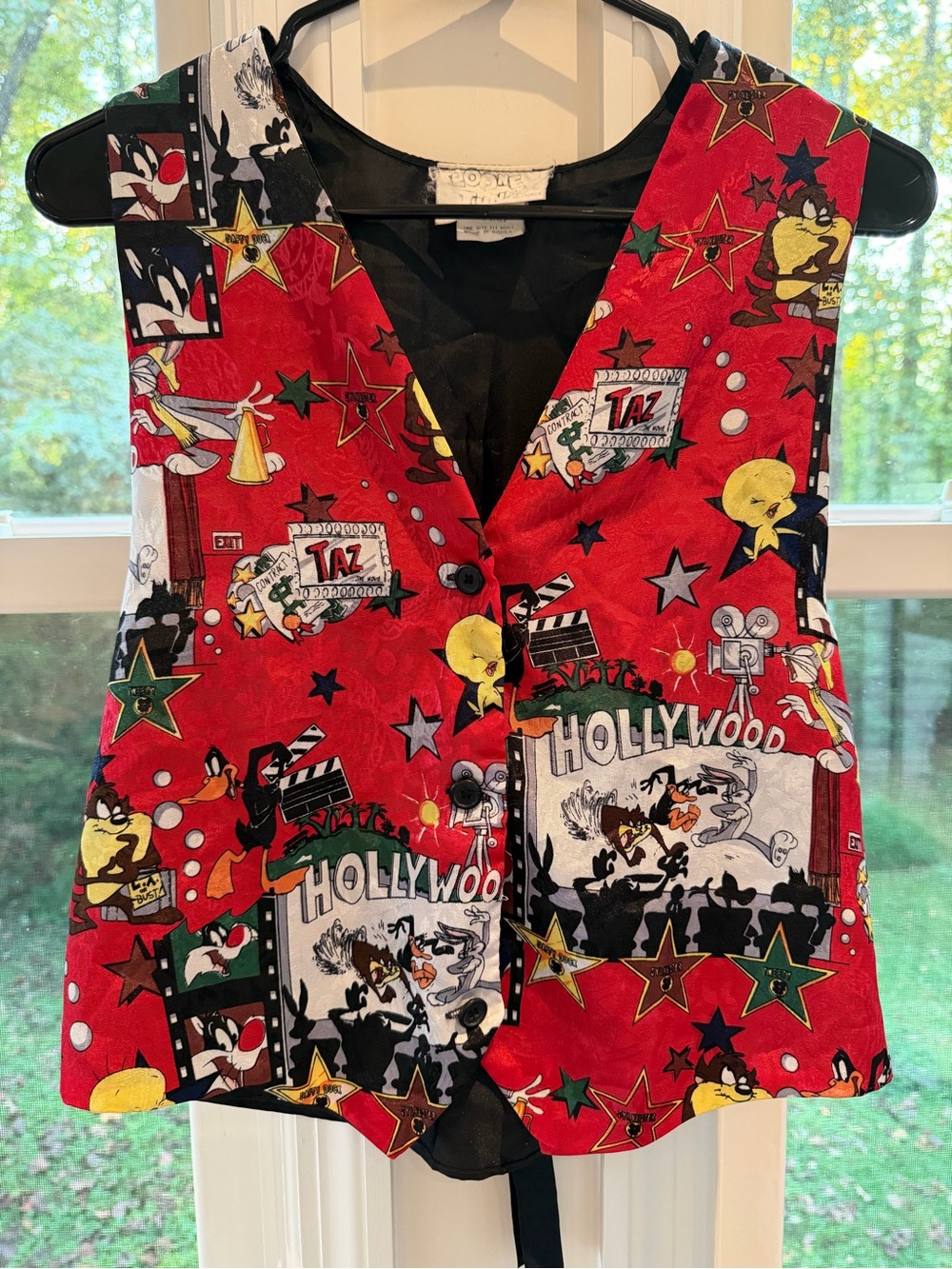 Vintage Looney Tunes Hollywood vest